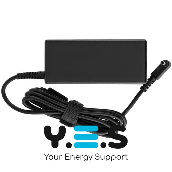 Блок живлення для ноутбука ASUS 19V 2.37A (45W) — штекер 4.0×1.35 мм, L‑подібний прямокутний роз’єм, чорний