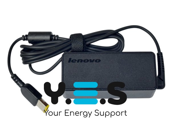 Адаптер живлення для ноутбуків Lenovo — 20V 2.25A (45W), квадратний USB-конектор, без мережевого кабелю 220V
