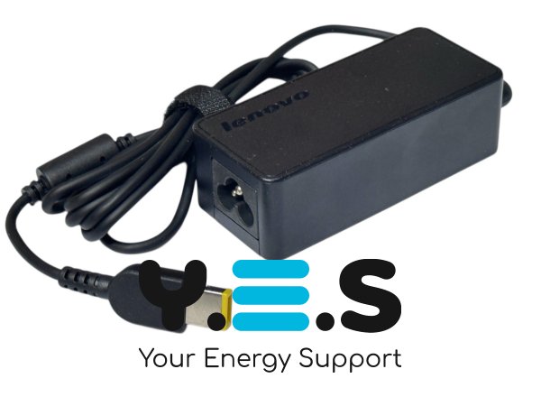 Адаптер живлення для ноутбуків Lenovo — 20V 2.25A (45W), квадратний USB-конектор, без мережевого кабелю 220V