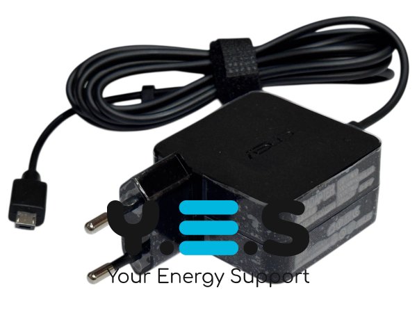 Адаптер живлення для ноутбука Asus — 19V 1.75A (33W), роз’єм micro USB