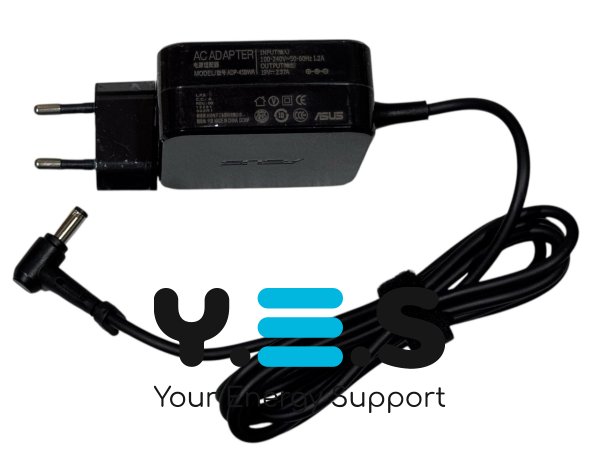Зарядний блок живлення для ноутбука Asus — 19V 2.37A (45W), штекер 5.5×2.5 мм
