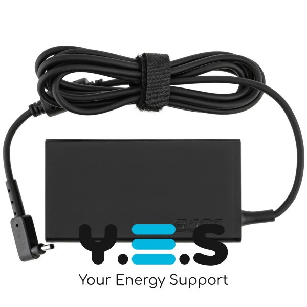 Зарядний блок живлення для ноутбуків Acer — 19V 3.42A (65W), штекер 3.0×1.0 мм прямокутний