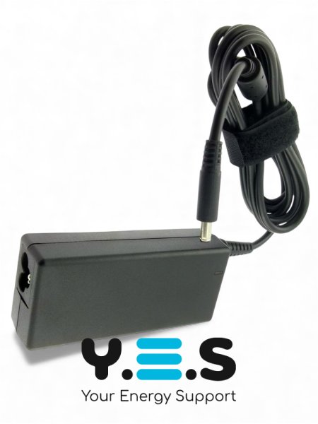 Блок живлення (зарядний адаптер) для ноутбука Dell — 19.5V 3.34A 65W, штекер 4.5×3.0 мм (прямокутний)