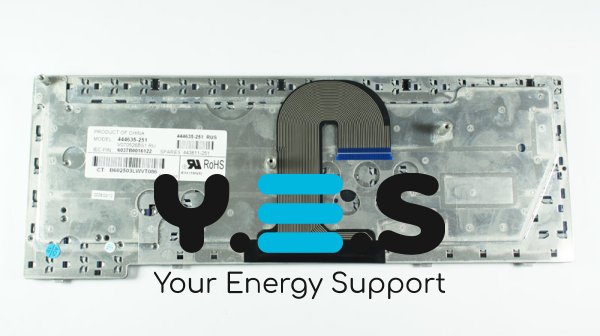 Клавіатура для ноутбука HP/Compaq 6710b, 6710s, 6715b, 6715s — чорна, розкладка RUS