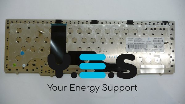 Клавіатура для ноутбука HP ProBook 6540b / 6545b / 6550b — RUS розкладка, чорна, без джойстика