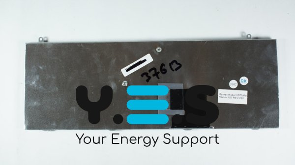 Клавіатура для ноутбука Sony Vaio VGN‑FZ series, RU-розкладка, чорна