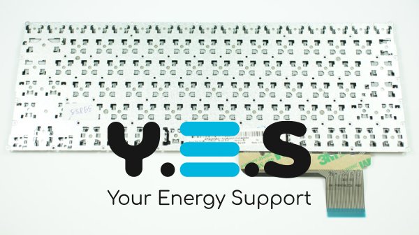 Клавіатура для ноутбука ASUS серій S200, X201, X202 — чорна, RU-розкладка, без рамки