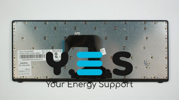 Клавіатура для ноутбука Lenovo S300 / S400 / S405, кирилична розкладка, чорна