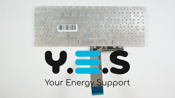 Клавіатура для ноутбука ASUS серій F200, R202, X200 — розкладка RU, біла, без рамки