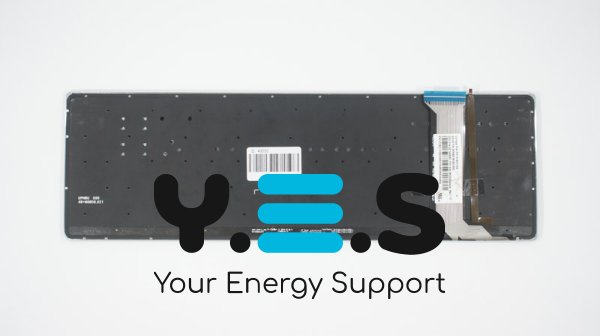 Клавіатура для ноутбука ASUS серії N551, N751 — срібляста, без рамки, з підсвіткою клавіш (RU-розкладка)