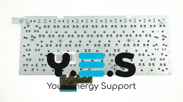 Клавіатура для ноутбука Dell Vostro 5470 — розкладка RU, чорна, без рамки (без фрейма)