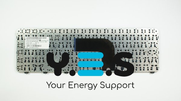 Клавіатура для ноутбука HP Pavilion dv6-7000 / dv6t-7000 / dv6z-7000, RU-розкладка, чорна, з рамкою