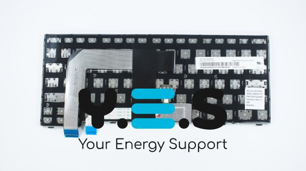 Клавіатура для ноутбука Lenovo ThinkPad T460S, T470S — RU-розкладка, чорна