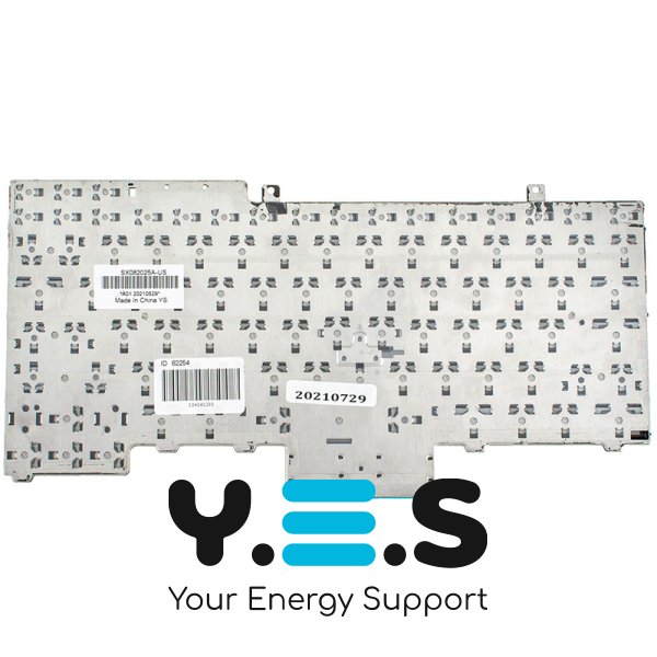 Клавіатура для ноутбука Dell Latitude E6400, E6410 — розкладка RU, чорна