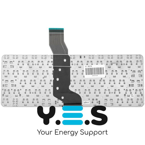 Клавіатура для ноутбука HP Pavilion 11-d, біла, RU-розкладка, без рамки