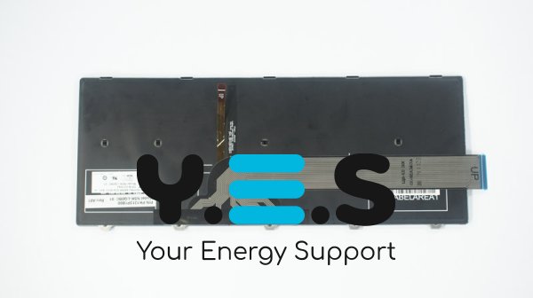 Клавіатура для ноутбука Dell Vostro 3458/3459, Latitude 3450 — чорна, RU-розкладка, підсвітка клавіш