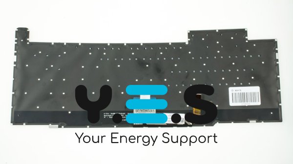 Клавіатура для ноутбука ASUS серії GM501 — українська розкладка, чорна, без рамки, RGB-підсвітка клавіш (Original)