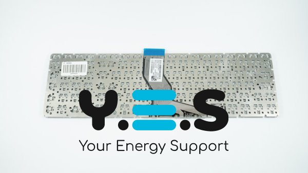 Клавіатура для ноутбука HP 250 G6, 255 G6 series — розкладка RU, срібляста, без рамки