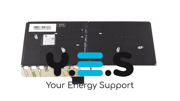 Клавіатура для ноутбука ASUS UX305UAB — чорна, розкладка RUS, без рамки, з підсвіткою клавіш