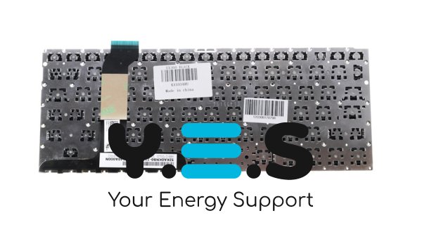 Клавіатура для ноутбука ASUS UX360CA, UX360CAK — чорна, розкладка RU, без рамки