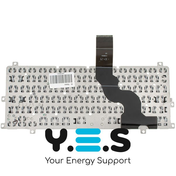 Клавіатура для ноутбука Dell Inspiron 3157, 3158 — RU розкладка, чорна, без рамки