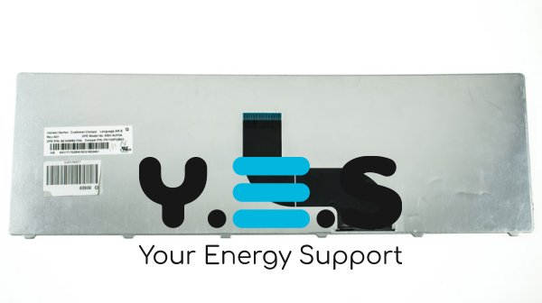 Клавіатура для ноутбука Acer Aspire E1-521, E1-531, E1-571 / TravelMate 5335, 5542, 5735, 5740, 5744, 7740, 8571, 8572 — розкладка RU, чорна Original