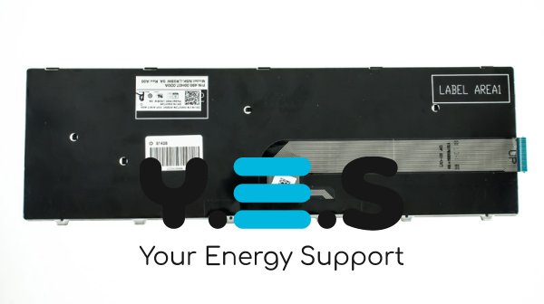 Клавіатура для ноутбука Dell Inspiron 3541/3542/3543/5542/5545/5547, RUS розкладка, чорна, Original