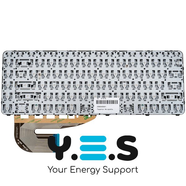 Клавіатура для ноутбука HP EliteBook 840 G3, RU-розкладка, срібна рамка, без джойстика