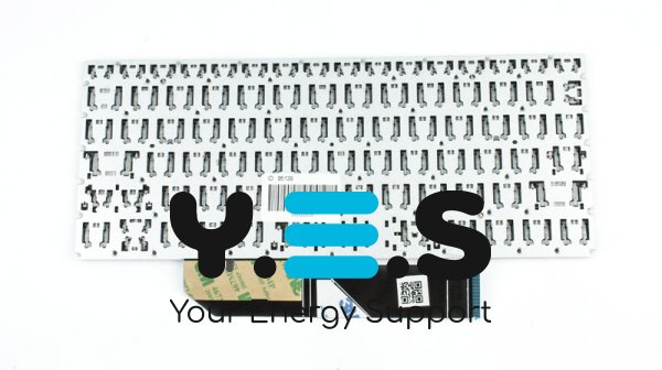 Клавіатура для ноутбука Lenovo IdeaPad 120S-11IAP, розкладка RU, чорна, без рамки (кнопка Dell)