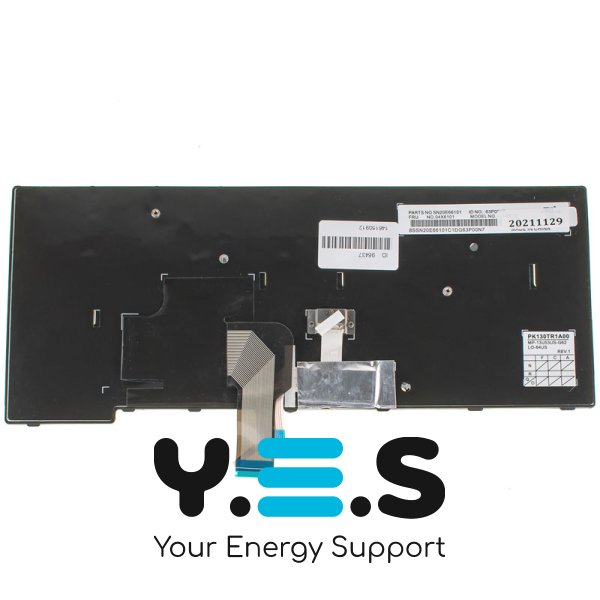 Клавіатура для ноутбука Lenovo ThinkPad E450, E450c, E455 series, RU-розкладка, чорна (Original)