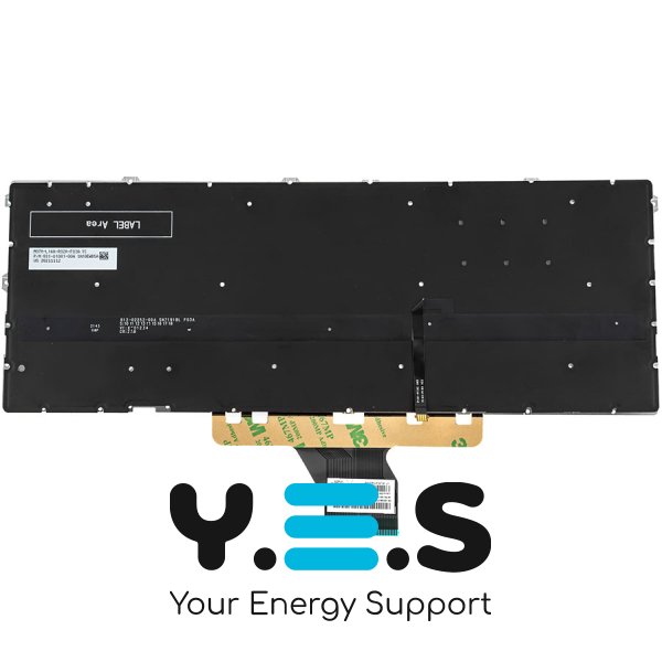 Клавіатура для ноутбука HP 15T-ES, українська розкладка, срібляста, без рамки, з підсвіткою клавіш, Original