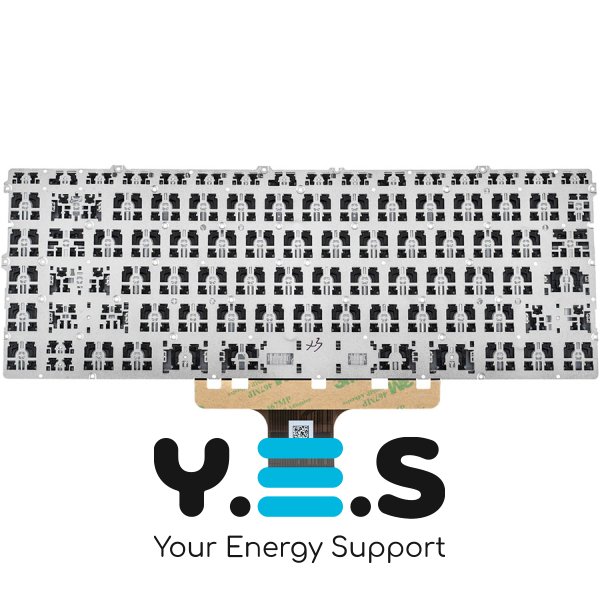 Клавіатура для ноутбука HP 240 G10, розкладка RU, сіра, без рамки