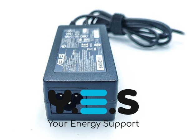 Блок живлення (адаптер) для ноутбуків ASUS 19V 3.42A 65W, штекер 5.5×2.5, без мережевого кабелю