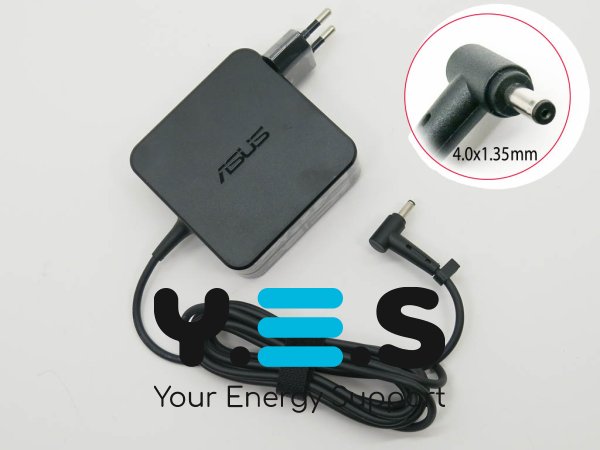 Блок живлення для ASUS ZenBook (квадратний) 19V 3.42A 65W, штекер 4.0×1.35 — Original