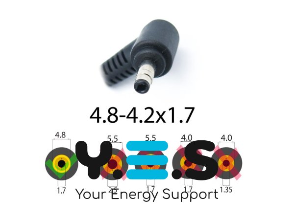 Блок живлення для ноутбуків Dell 65W (19.5V 3.34A), штекер 4.8–4.2×1.7, моделі DA65NM111-00 / ADP-65TH, без кабелю, Bullet Original