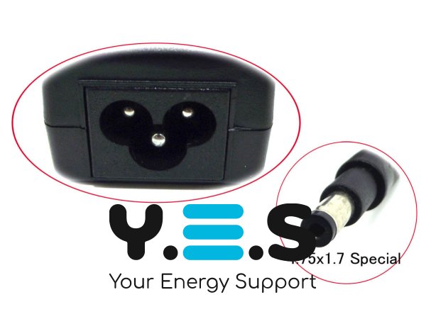 Блок живлення для ноутбуків HP 65W — 19.5V 3.33A, штекер 4.75×1.7 Special (без мережевого кабелю)