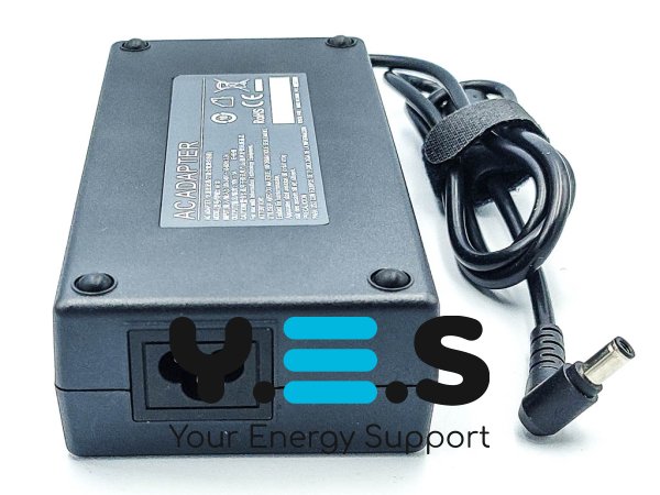 Адаптер живлення для ноутбуків ASUS — 20V 9A 180W, штекер 6.0×3.7, без мережевого кабелю