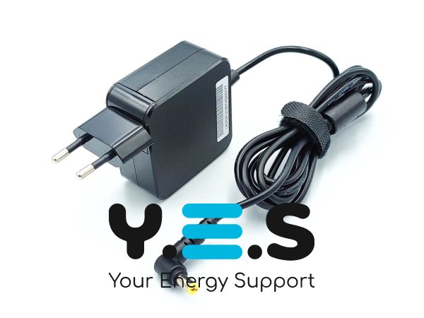 Адаптер живлення для ноутбуків Acer — 19V 2.37A 45W, штекер 5.5×1.7 мм (Square)