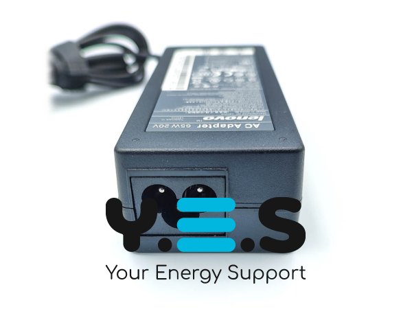 Мережевий адаптер живлення для ноутбуків Lenovo — 20V 3.25A 65W, штекер 5.5×2.5, без кабелю