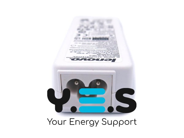 Адаптер живлення для ноутбуків Lenovo 20V 2A 40W, штекер 5.5×2.5, білий (36001672 / LN-A0403A3C), без кабелю, Original