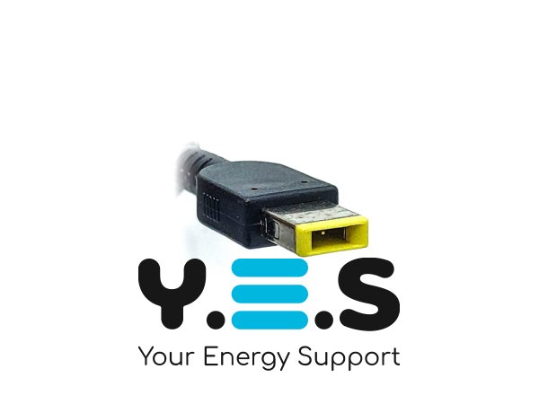 Адаптер живлення для ноутбуків Lenovo 20V 3.25A (65W) з квадратним роз’ємом Square+pin (Square)