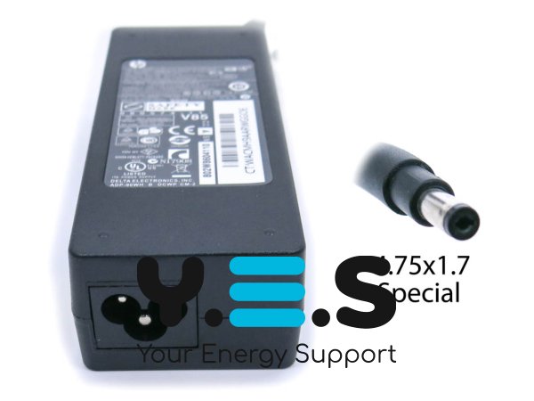 Адаптер живлення для ноутбуків HP 90W — 19.5V 4.62A, штекер 4.75×1.7 (Special), без кабелю