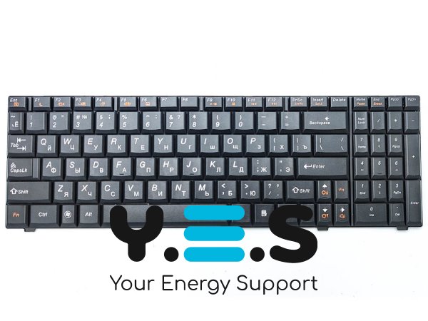 Клавіатура для ноутбука LENOVO IdeaPad G560 / G565 / G560E / G565A — RU розкладка, чорна