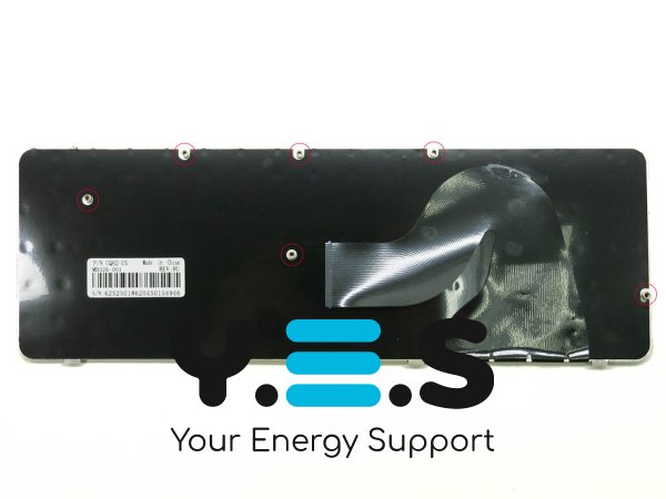 Клавіатура для ноутбуків HP Compaq CQ62, G62, CQ56, G56 — чорна, розкладка RU