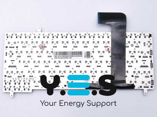 Клавіатура для Samsung N210 / N220 / N230 — RU розкладка, чорна, без рамки (9Z.N4PSN.00R)