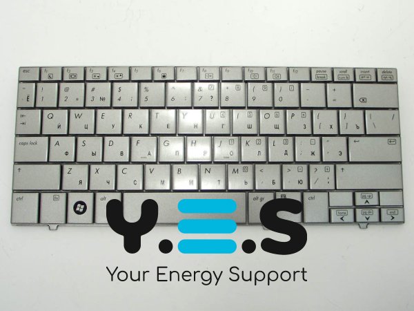 Клавіатура для ноутбуків HP MINI 2133 та 2140, RU, срібляста (Silver) Original
