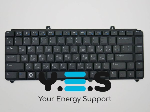 Клавіатура для ноутбуків DELL Inspiron 1400/1410/1420/1500/1520/1525/1540/1545, Vostro 1400/1500, XPS M1330/M1530 — RU, чорна, Original