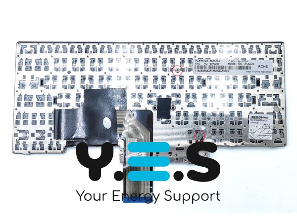 Клавіатура для ноутбуків Lenovo ThinkPad E430 / E330 / E335 / E430C / E435, чорна, розкладка RU