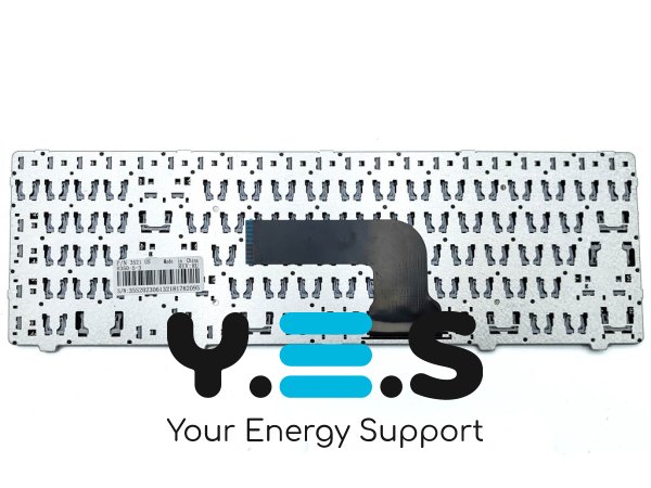 Клавіатура для ноутбуків DELL Inspiron 15 3521/5421/5521/5535/5537/1316/3537/5528/3540 та Vostro 2521/3531, M531R — RU, чорна, з глянцевою рамкою (з рамкою) Original