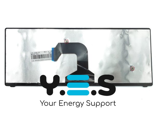 Клавіатура для ноутбуків Lenovo IdeaPad S300, S400, S405, S415, M30-70, S40-70, M40 — RU розкладка, чорна, з чорною рамкою